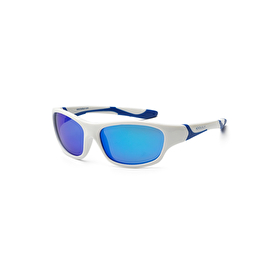 Сонцезахисні окуляри Koolsun SPORT, біло-сині 3+