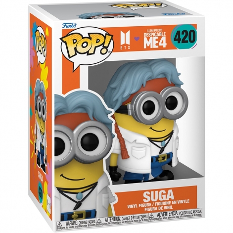 Funko Фігурка Funko POP Rocks: Minions X BTS - Suga - lebebe-boutique - 2
