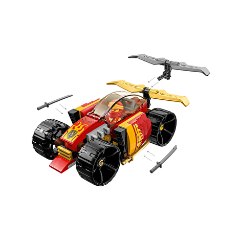 LEGO Конструктор Ninjago Гоночний автомобіль ніндзя Кая EVO - lebebe-boutique - 4