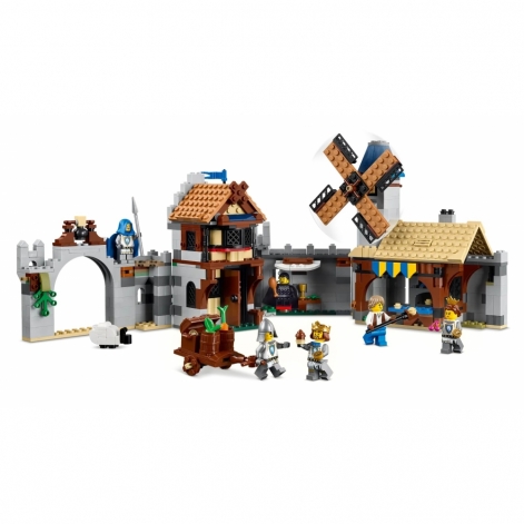 Конструктор LEGO Creator Середньовічний замок із лицарем на коні - lebebe-boutique - 6