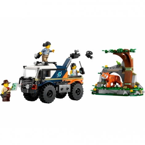 Конструктор LEGO City Позашляховик для дослідження джунглів - lebebe-boutique - 4
