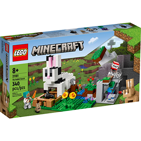 LEGO Конструктор Minecraft Кроляче ранчо 21181 - lebebe-boutique - 9