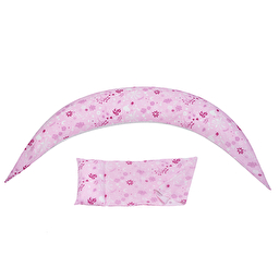 Подушка для вагітних 10 в 1 Nuvita DreamWizard, рожева