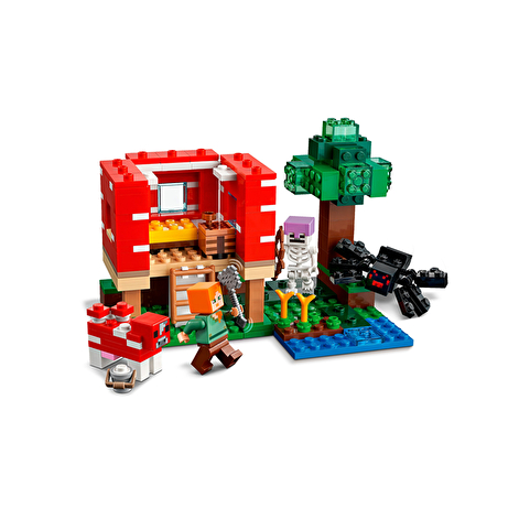 LEGO Конструктор Minecraft Грибний будинок 21179 - lebebe-boutique - 2