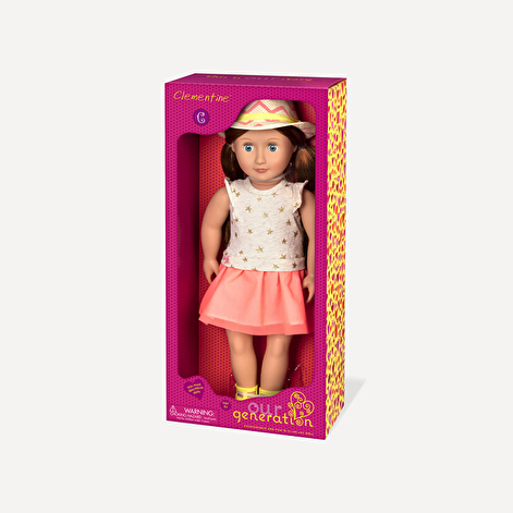 Our Generation Лялька Клементін (46 см) в сукні з капелюшком - lebebe-boutique - 4