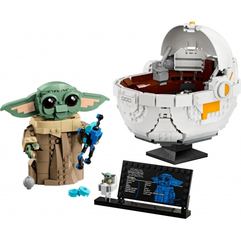 LEGO Конструктор LEGO Star Wars Ґроґу в повітряній колисці - lebebe-boutique - 9