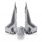 Star Wars Ігрова колекційна фігурка Medium Vehicle Транспорт та фігурка Kom'rk-Class Mandalorian Starfighter 12.5см - lebebe-boutique - 2