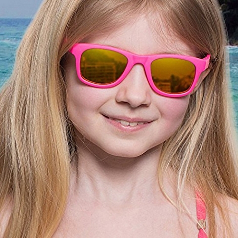 Koolsun Дитячі сонцезахисні окуляри Wave, 3-10р, неоново-рожевий - lebebe-boutique - 6