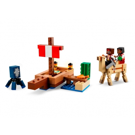 LEGO Конструктор Minecraft Подорож на піратському кораблі - lebebe-boutique - 4