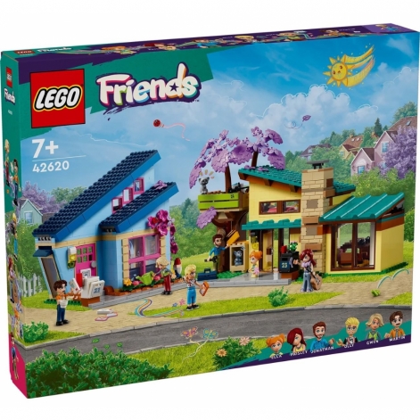 LEGO Конструктор Friends Родинні будинки Оллі й Пейслі