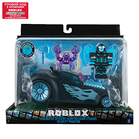 Ігровий набір Roblox Feature Vehicle Legends of Speed by Scriptbloxian Studios: Velocity Phantom W12 - lebebe-boutique - 3