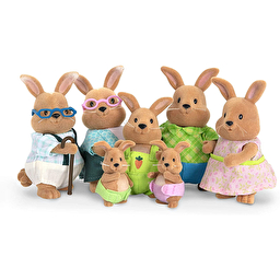 Набір фігурок Li`l Woodzeez Велика родина кроликів 7 од.