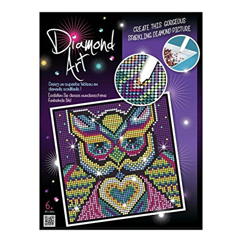 Sequin Art Набір для творчості DIAMOND ART Сова