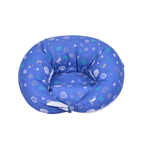 Nuvita Набір аксесуарів для подушки DreamWizard (наволочка, міні-подушка) Синій - lebebe-boutique - 5