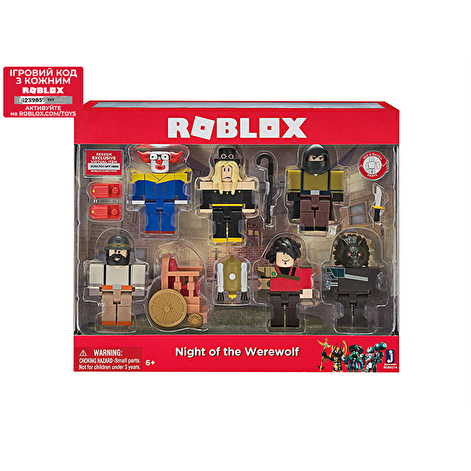 Roblox Ігрова колекційна фігурка Multipack Night of the Werewolf, набір 6 шт. - lebebe-boutique - 3