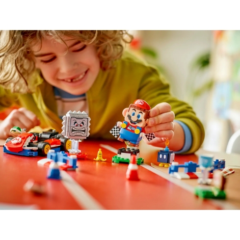 Конструктор LEGO Super Mario Mario Kart – Interactive LEGO® Mario та Standard Kart - lebebe-boutique - 10