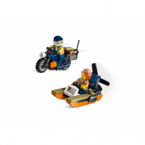 LEGO Конструктор City Вертоліт у базовому таборі для дослідження джунглів - lebebe-boutique - 7