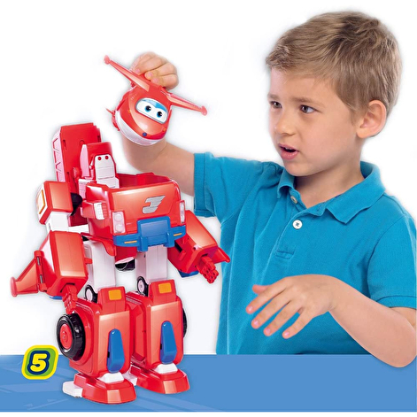 Super Wings Ігровий набір Transforming Vehicles Jett, Джетт - lebebe-boutique - 3