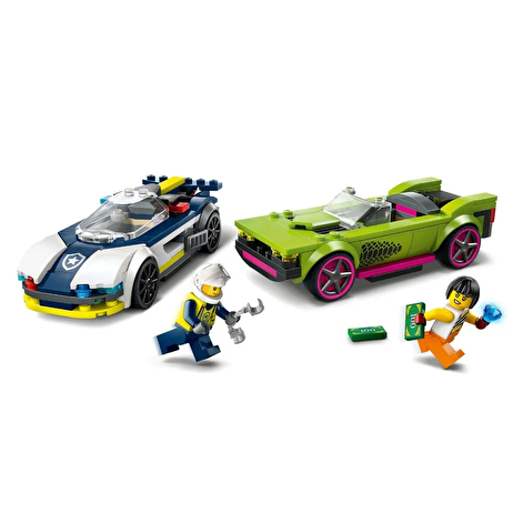 LEGO Конструктор City Переслідування маслкара на поліцейському автомобілі - lebebe-boutique - 4