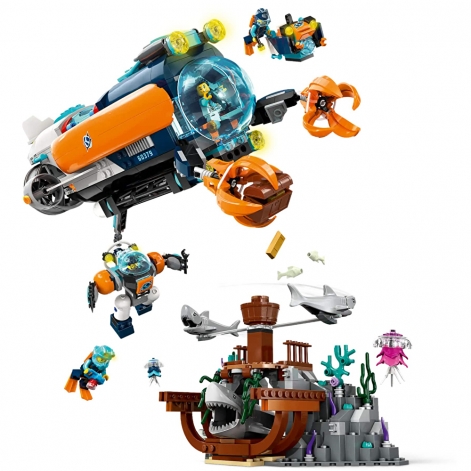 LEGO Конструктор City Глибоководний дослідницький підводний човен - lebebe-boutique - 5