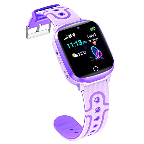 GoGPSme Дитячий GPS годинник-телефон ME K17 Пурпурний - lebebe-boutique - 3