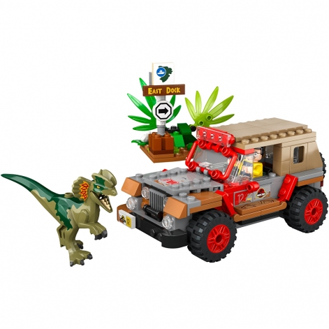 LEGO Конструктор Jurassic Park Засідка дилофозавра - lebebe-boutique - 4