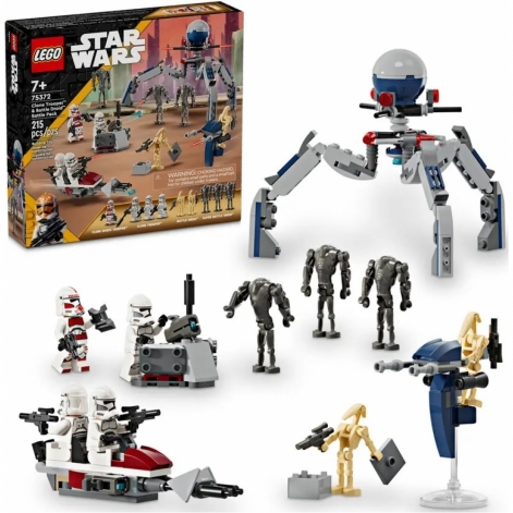 LEGO Конструктор LEGO Star Wars Клони-піхотинці й Бойовий дроїд. Бойовий набір - lebebe-boutique - 2