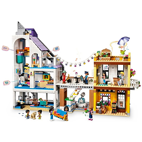 LEGO Конструктор Friends Квіткові та дизайнерські крамниці у центрі міста - lebebe-boutique - 5