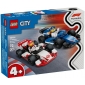 Конструктор LEGO City Автомобілі для перегонів F1 команд Williams Racing та Haas F1 - lebebe-boutique - 2