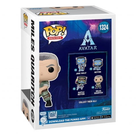 Funko Фігурка Funko POP Movies: Avatar - Miles Quaritch - lebebe-boutique - 3