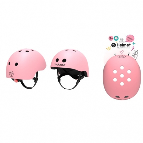 Защитный шлем YVolution, розовый S - lebebe-boutique - 6