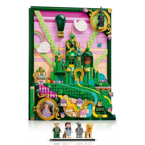 Конструктор LEGO Wicked Смарагдове місто настінний арт - lebebe-boutique - 8