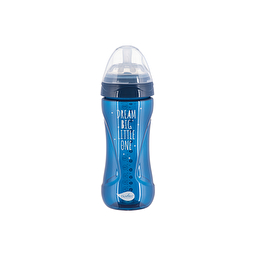Дитяча антиколікова пляшечка Mimic® Nuvita, 330 мл, темно - синя