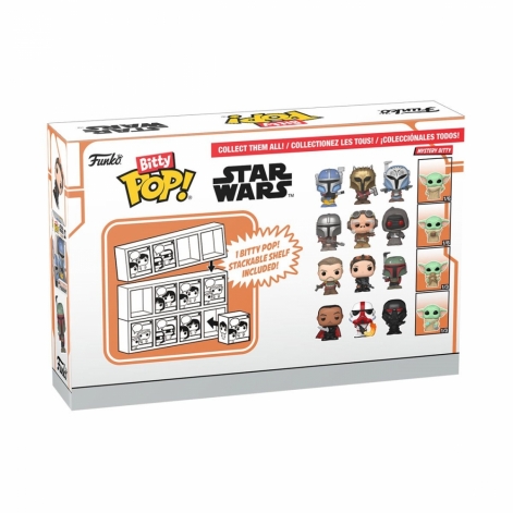 Funko Набір подарунковий Funko POP (Bitty): Star Wars - Heavy Mandalorian 4pk - lebebe-boutique - 2
