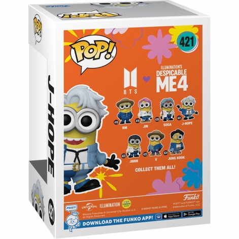 Funko Фігурка Funko POP Rocks: Minions X BTS - J-Hope - lebebe-boutique - 3