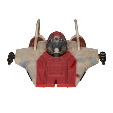 Star Wars Ігрова колекційна фігурка Small Vehicle Транспорт та фігурка A-Wing 7.5см - lebebe-boutique - 7