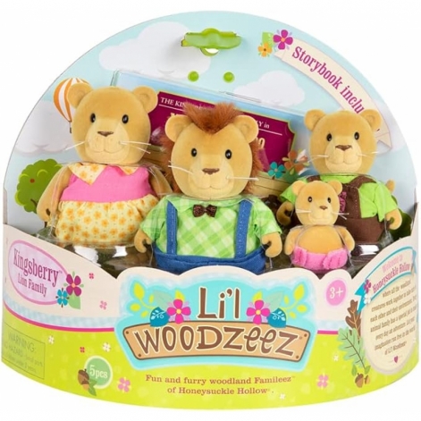 Li`l Woodzeez Набір фігурок Сім'я Левів 4од - lebebe-boutique - 5