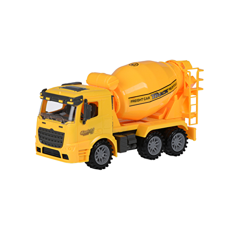 Машинка інерційна Truck Бетонозмішувач (жовта)