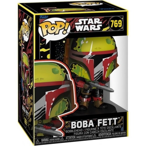 Funko Фігурка Funko POP Star Wars: Book of Boba Fett - Boba Fett (Retro) - lebebe-boutique - 2