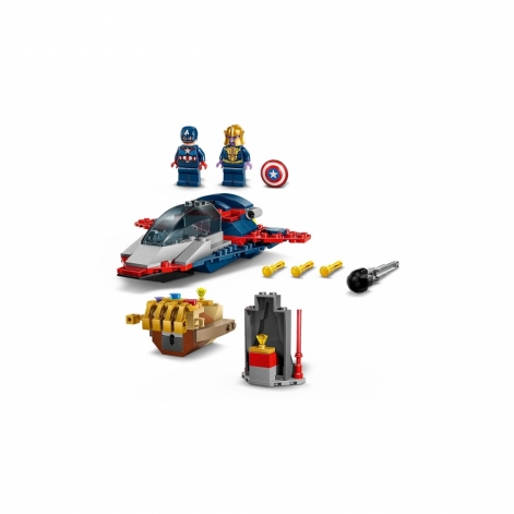 Конструктор LEGO Super Heroes Капітан Америка проти Таноса - lebebe-boutique - 5