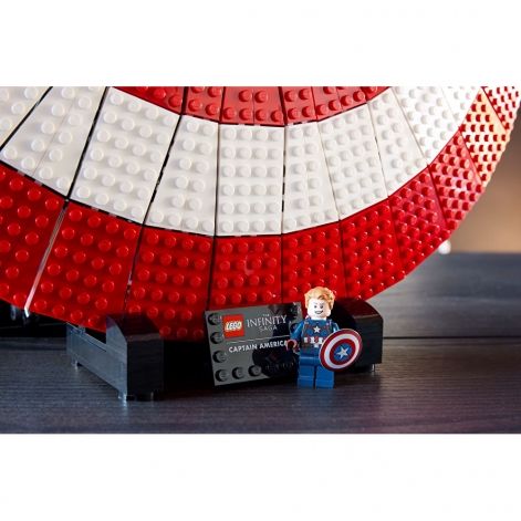 LEGO Конструктор Marvel Щит Капітана Америка - lebebe-boutique - 4