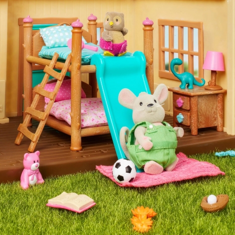 Li`l Woodzeez Набір фігурок - Сім'я Мишей - lebebe-boutique - 5