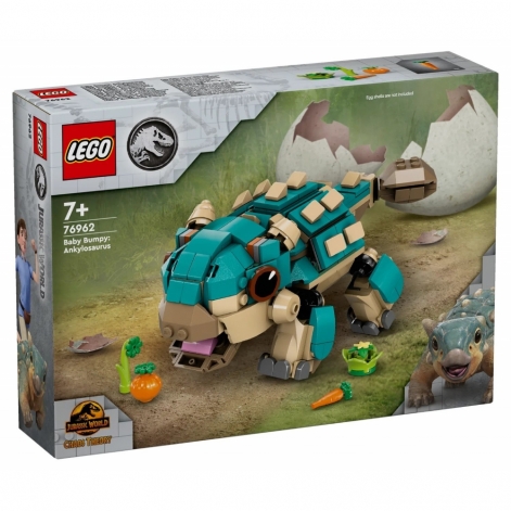 LEGO Конструктор Jurassic World Малюк Бампі: Анкілозавр