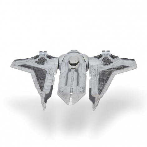 Star Wars Ігрова колекційна фігурка Medium Vehicle Транспорт та фігурка Kom'rk-Class Mandalorian Starfighter 12.5см - lebebe-boutique - 5