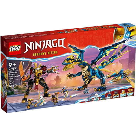 LEGO Конструктор Ninjago Дракон стихій проти робота Володарки - lebebe-boutique - 7