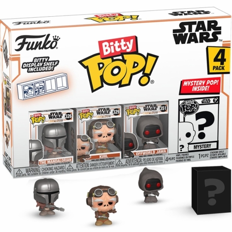 Funko Набір подарунковий Funko POP (Bitty): Mandalorian - Mandalorian 4pk - lebebe-boutique - 3