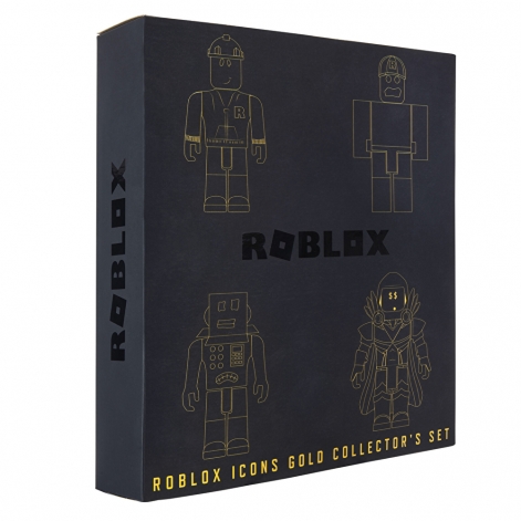 Roblox Ігровий набір Jazwares Four Figure Pack Roblox Icons - 15th Anniversary Gold Collector’s Set - lebebe-boutique - 7