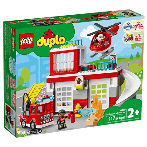 LEGO Конструктор DUPLO Пожежна частина та гвинтокрил - lebebe-boutique - 10