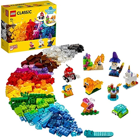 LEGO Конструктор Classic Прозорі кубики для творчості 11013 - lebebe-boutique - 7