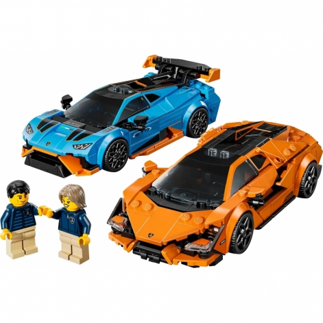 Конструктор LEGO Speed Champions Lamborghini Revuelto та Huracan STO - lebebe-boutique - 4